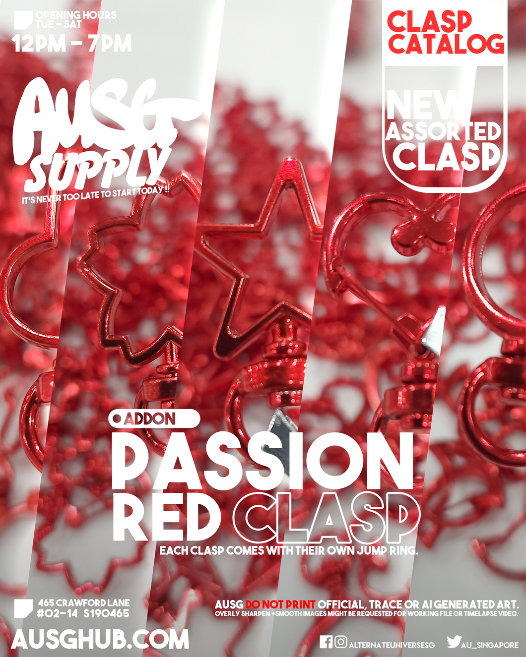 Passion Red Clasp Series