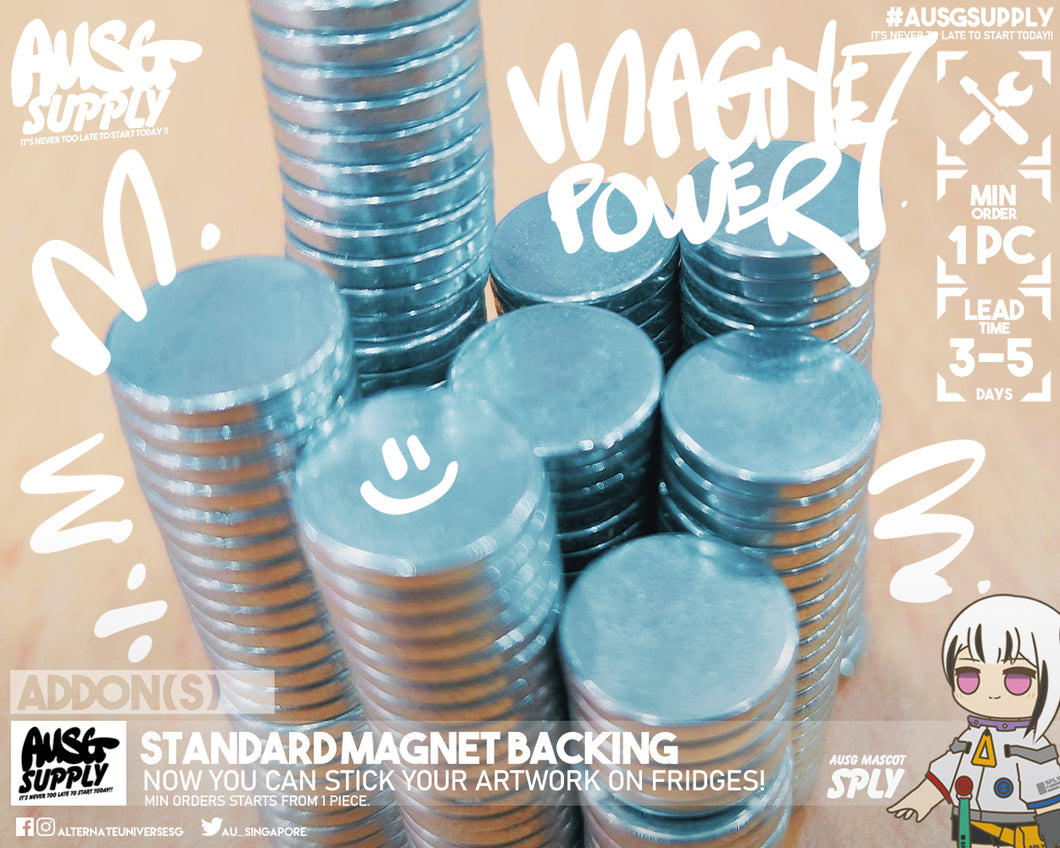 Standard Magnet Backing