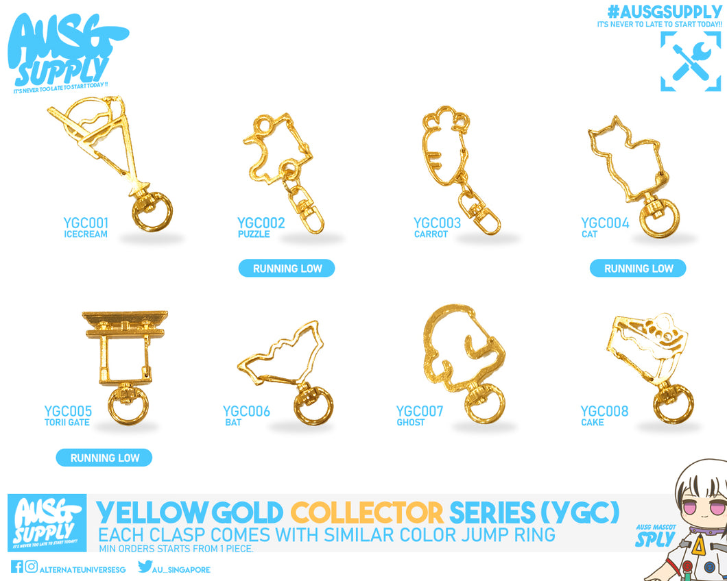 Yellow Gold Collector Clasp Series