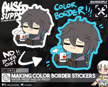 Load image into Gallery viewer, Premium Die Cut Stickers - COLOR BORDER
