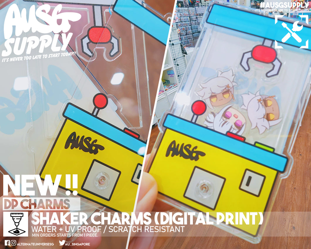 Digital Print (DP) Charms - Shaker Charms